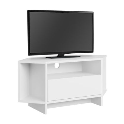 Έπιπλο τηλεόρασης γωνιακό Viva Megapap χρώμα λευκό 95,7x35,4x45εκ. - Hippiehome.gr