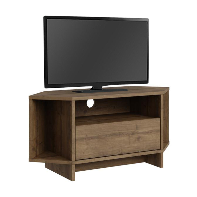 Έπιπλο τηλεόρασης γωνιακό Viva Megapap χρώμα ανοιχτό καρυδί 95,7x35,4x45εκ. - Hippiehome.gr