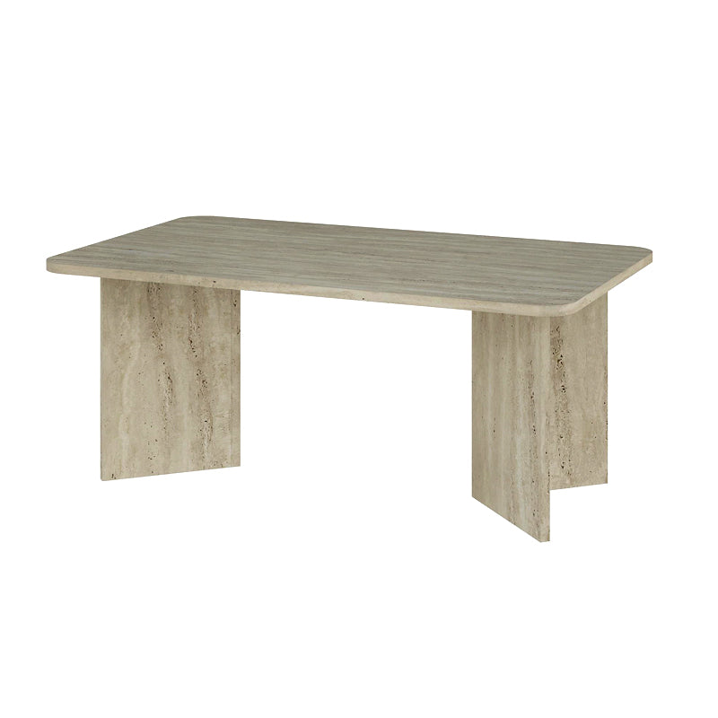 Τραπεζάκι σαλονιού Sam Megapap χρώμα neo travertine 100x60x41,8εκ. - Hippiehome.gr
