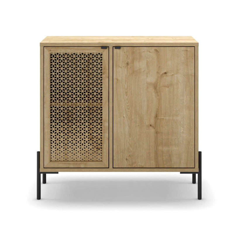 Μπουφές Naive Megapap χρώμα sapphire oak 80x40x80εκ. - Hippiehome.gr