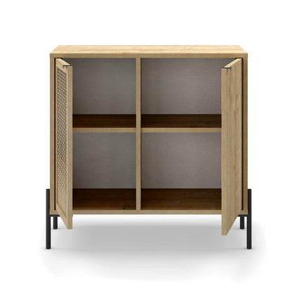 Μπουφές Naive Megapap χρώμα sapphire oak 80x40x80εκ. - Hippiehome.gr
