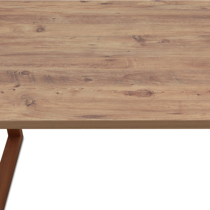 Τραπέζι Liora Megapap Mdf - ξύλινο χρώμα ακακίας 180x90x75εκ. - Hippiehome.gr