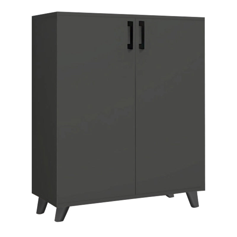Ντουλάπι κουζίνας/μπάνιου - Παπουτσοθήκη Lilly Megapap χρώμα ανθρακί 72x32,5x88εκ. - Hippiehome.gr