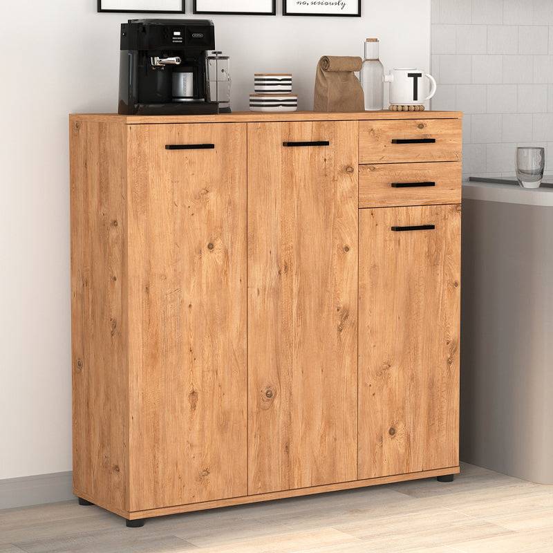 Παπουτσοθήκη - ντουλάπι Polly Megapap χρώμα pine oak 108x35x108εκ. - Hippiehome.gr