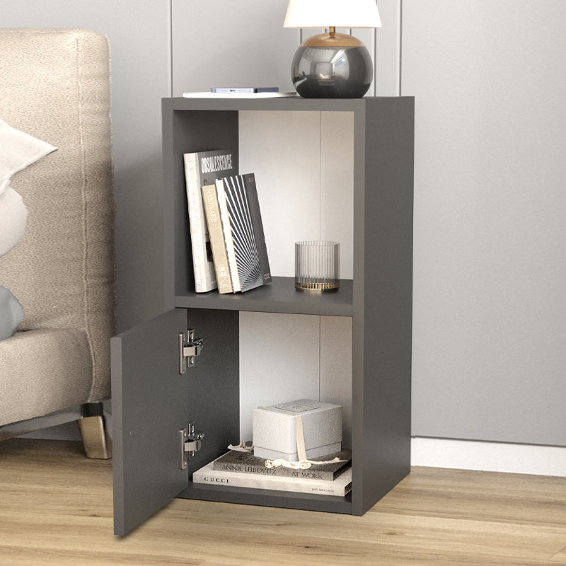 Κομοδίνο Vito Megapap χρώμα ανθρακί 34x30x66,4εκ. - Hippiehome.gr