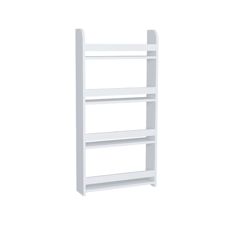 Επιτοίχια βιβλιοθήκη - ραφιέρα Montessori Megapap χρώμα λευκό 60x15x120εκ. - Hippiehome.gr