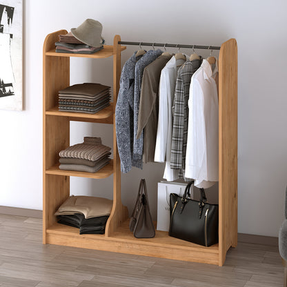 Έπιπλο εισόδου Rozesme Megapap χρώμα pine oak 120x40x135εκ. - Hippiehome.gr