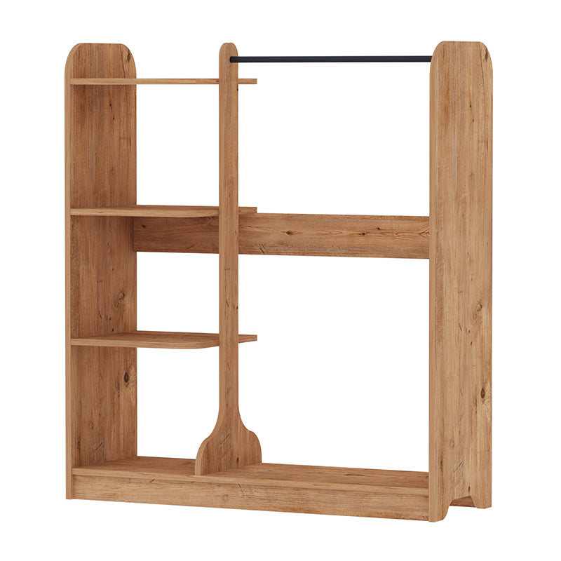 Έπιπλο εισόδου Rozesme Megapap χρώμα pine oak 120x40x135εκ. - Hippiehome.gr