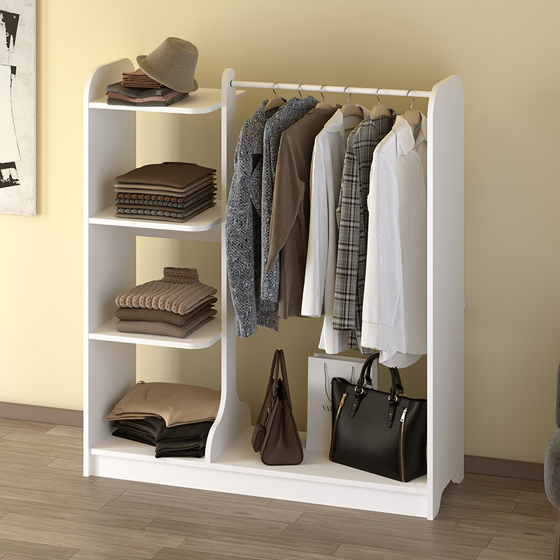 Έπιπλο εισόδου Rozesme Megapap χρώμα λευκό 120x40x135εκ. - Hippiehome.gr
