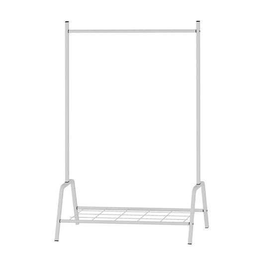 Επιδαπέδια κρεμάστρα Selman Megapap μεταλλική χρώμα λευκό 87,6x36x136εκ. - Hippiehome.gr