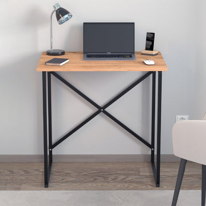 Γραφείο εργασίας Verne Megapap χρώμα pine oak 75x52x73,8εκ. - Hippiehome.gr