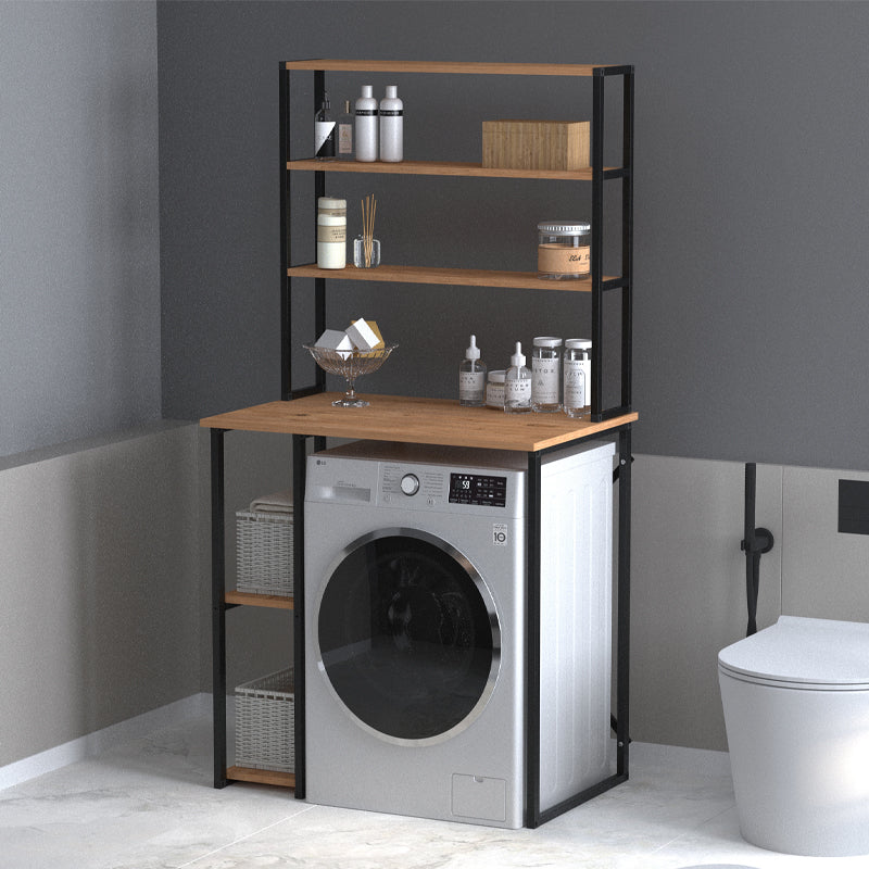 Έπιπλο πλυντηρίου Berkus Megapap χρώμα pine oak 90x60x178εκ. - Hippiehome.gr