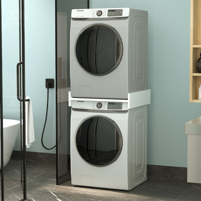 Βάση στήριξης πλυντηρίου - στεγνωτηρίου Sunta Megapap χρώμα λευκό 65,8x61,9x15εκ. - Hippiehome.gr