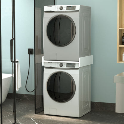 Βάση στήριξης πλυντηρίου - στεγνωτηρίου Sunta Megapap χρώμα λευκό 65,8x61,9x15εκ. - Hippiehome.gr