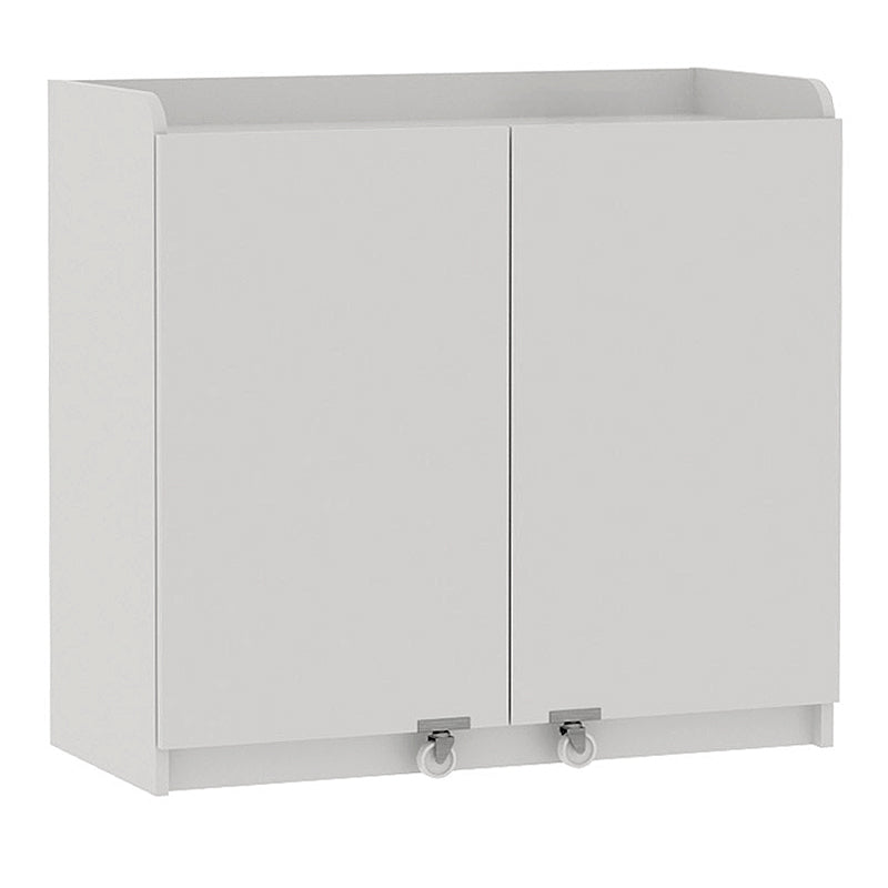 Ντουλάπι κουζίνας - μπάνιου Altay I Megapap χρώμα λευκό 97,8x44,1x91,5εκ. - Hippiehome.gr