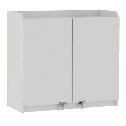 Ντουλάπι κουζίνας - μπάνιου Altay I Megapap χρώμα λευκό 97,8x44,1x91,5εκ. - Hippiehome.gr