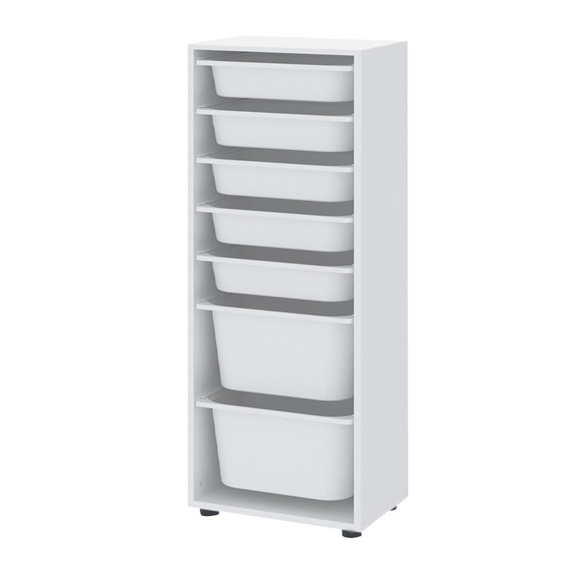 Συρταριέρα κουζίνας - μπάνιου Kayra Megapap με 7 συρτάρια χρώμα λευκό 45,4x30x125εκ. - Hippiehome.gr