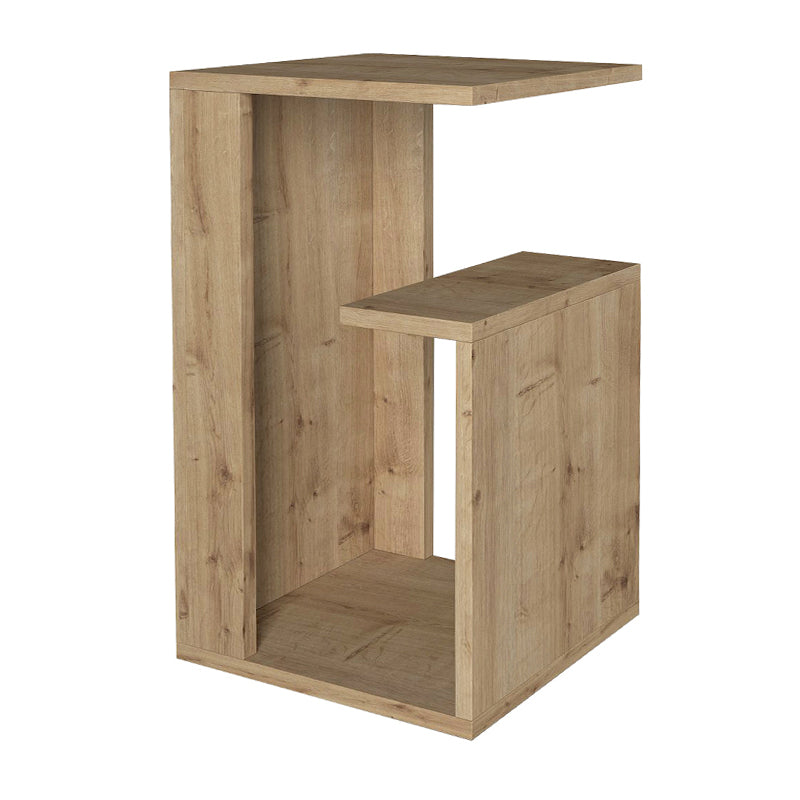 Τραπεζάκι βοηθητικό Rosana Megapap χρώμα sapphire oak 35x29,5x60εκ. - Hippiehome.gr