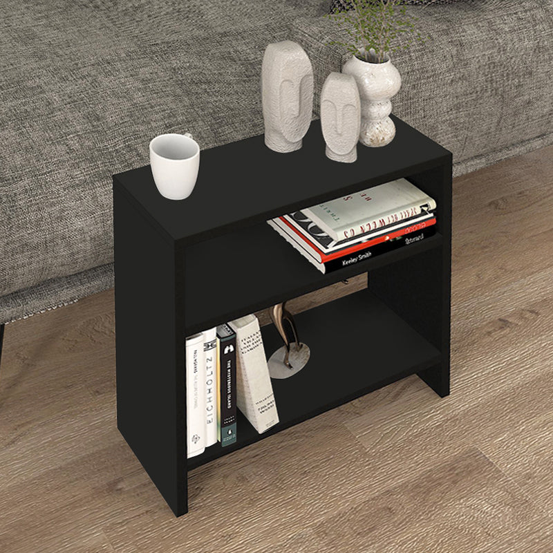 Τραπεζάκι βοηθητικό Silvanus Megapap χρώμα μαύρο 51x17,5x49εκ. - Hippiehome.gr