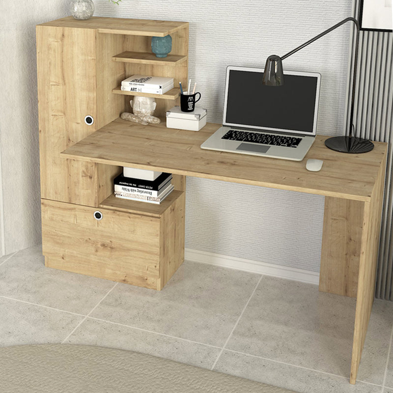 Γραφείο εργασίας Domingo Megapap χρώμα sapphire oak 149,5x60x120εκ. - Hippiehome.gr