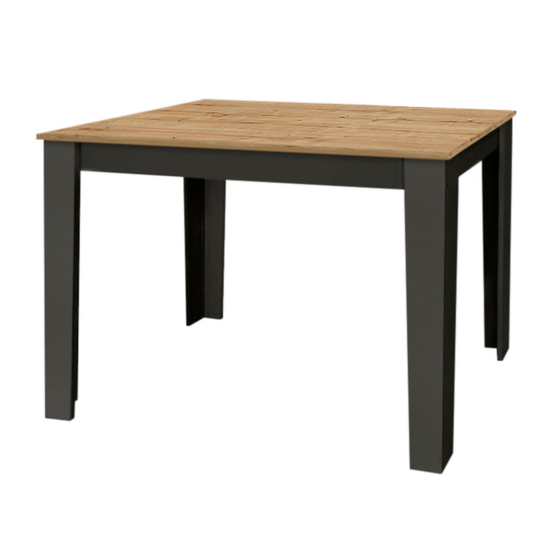Τραπέζι Darlen Megapap χρώμα ανθρακί - sapphire oak 110x72x74εκ. - Hippiehome.gr