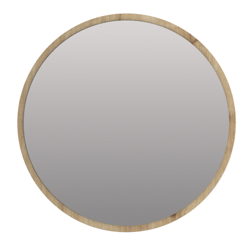 Καθρέπτης τοίχου Glob Μegapap χρώμα sapphire oak 59x2x59εκ. - Hippiehome.gr