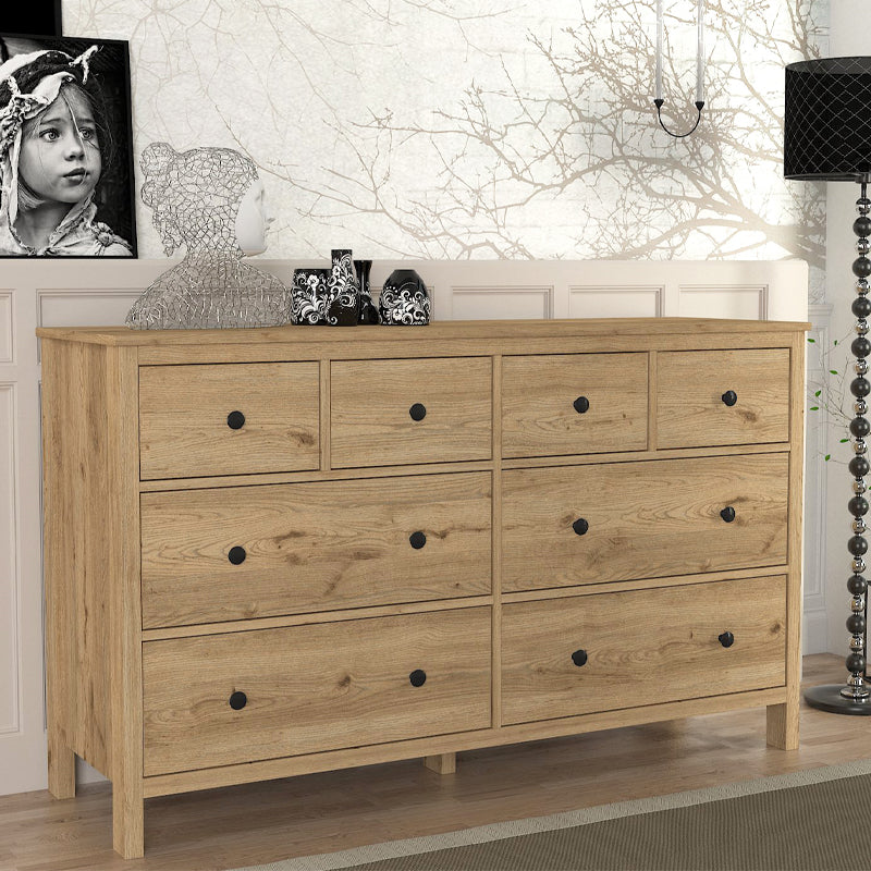 Συρταριέρα - Μπουφές Sabina Megapap χρώμα sepet oak 160x50x96εκ. - Hippiehome.gr