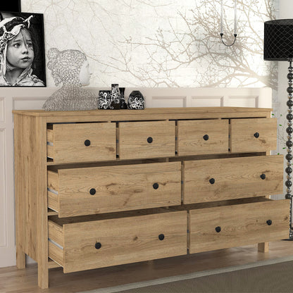 Συρταριέρα - Μπουφές Sabina Megapap χρώμα sepet oak 160x50x96εκ. - Hippiehome.gr
