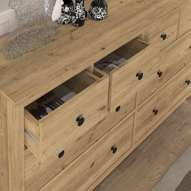 Συρταριέρα - Μπουφές Sabina Megapap χρώμα sepet oak 160x50x96εκ. - Hippiehome.gr