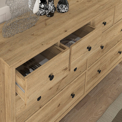 Συρταριέρα - Μπουφές Sabina Megapap χρώμα sepet oak 160x50x96εκ. - Hippiehome.gr