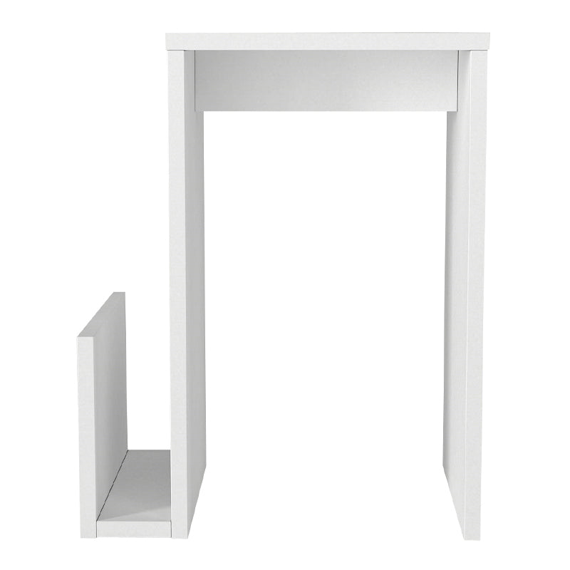 Τραπεζάκι βοηθητικό Regnar Megapap χρώμα λευκό 43,1x33,5x52εκ. - Hippiehome.gr