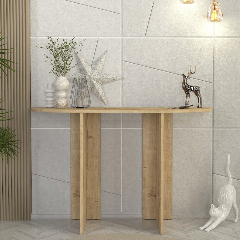 Κονσόλα Cortado Megapap χρώμα sapphire oak 120x35x75εκ. - Hippiehome.gr