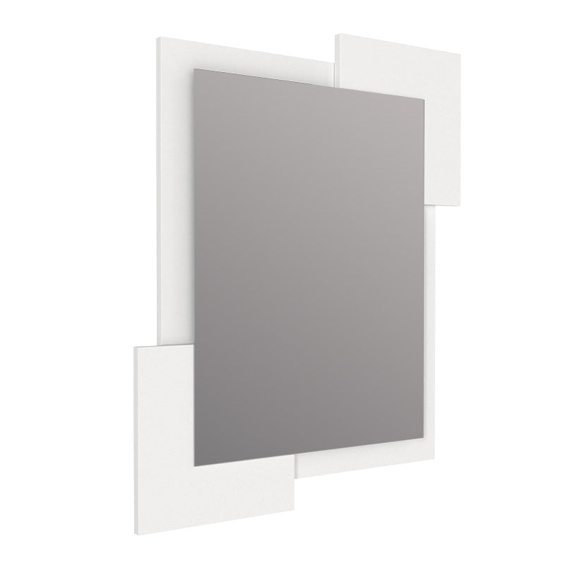 Καθρέπτης τοίχου Selinos Μegapap χρώμα λευκό 65x2,2x85εκ. - Hippiehome.gr