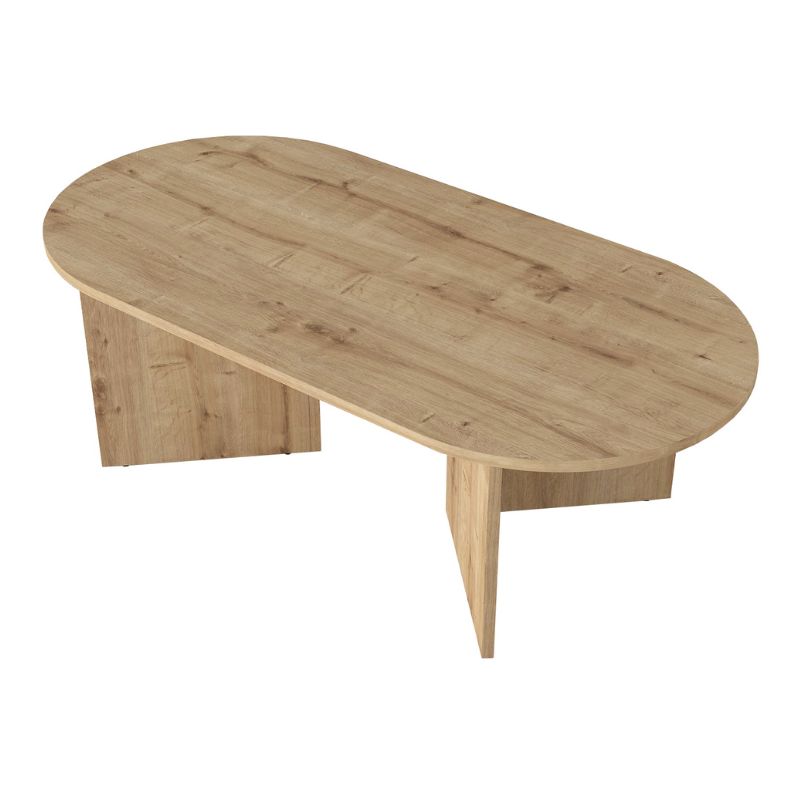 Τραπεζάκι σαλονιού Cortado Megapap χρώμα sapphire oak 120x60x39,6εκ. - Hippiehome.gr