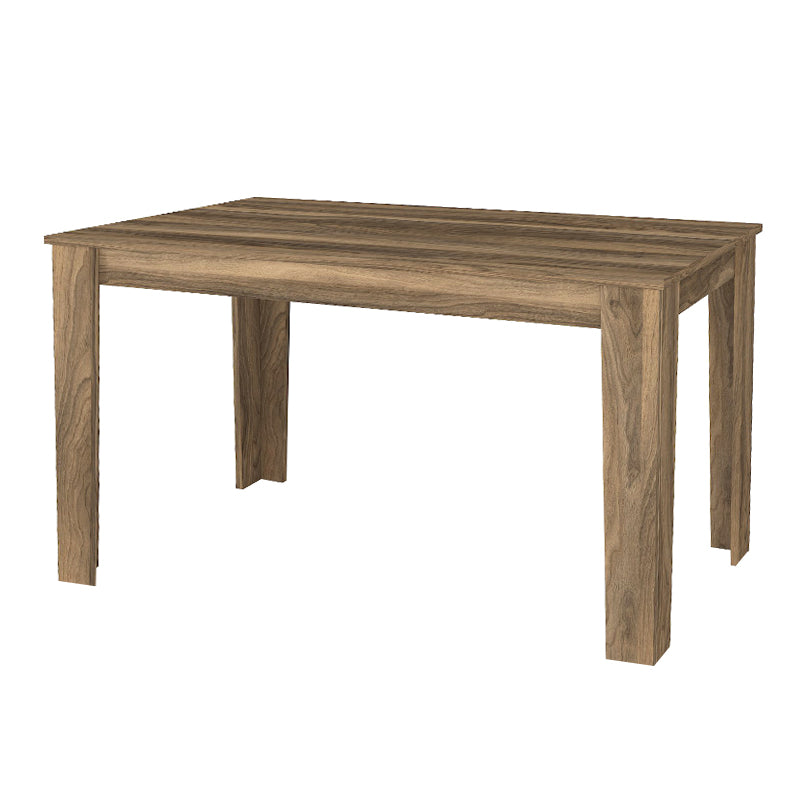 Τραπέζι Darlen Megapap χρώμα καρυδί 125x72x74εκ. - Hippiehome.gr