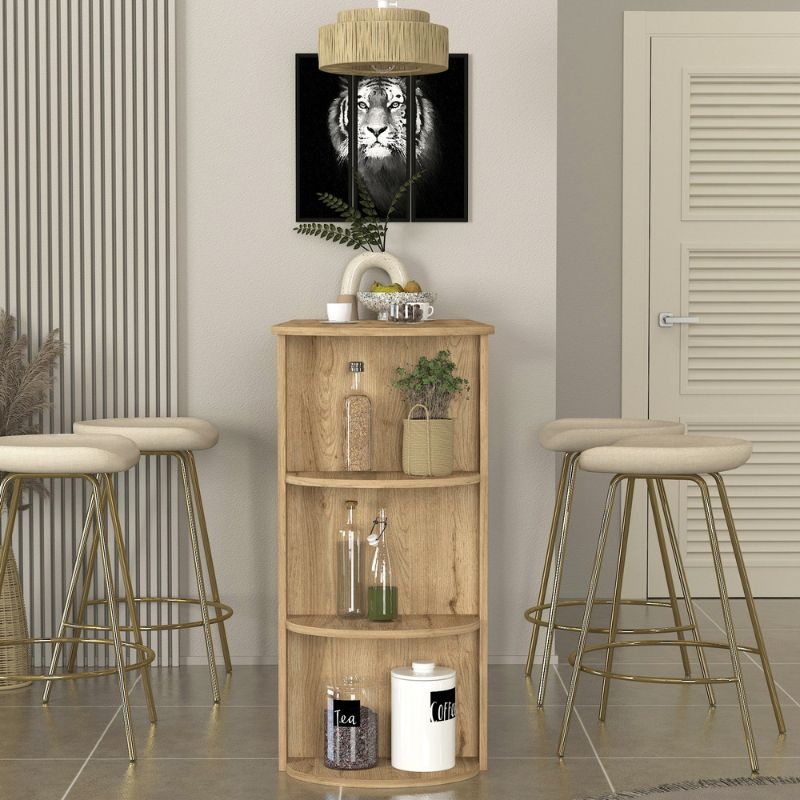 Τραπέζι μπαρ Vigne Megapap χρώμα sepet oak 150x51,6x101,8εκ. - Hippiehome.gr