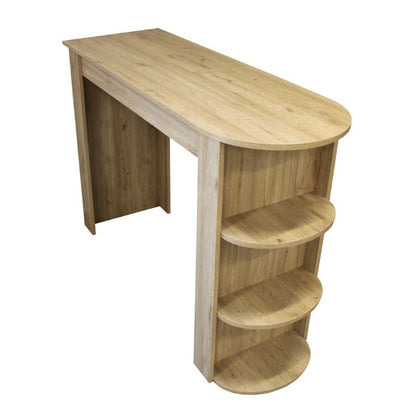 Τραπέζι μπαρ Vigne Megapap χρώμα sepet oak 150x51,6x101,8εκ. - Hippiehome.gr