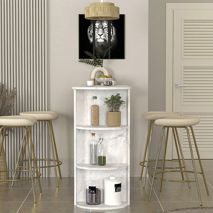 Τραπέζι μπαρ Vigne Megapap χρώμα λευκό εφέ μαρμάρου 150x51,6x101,8εκ. - Hippiehome.gr