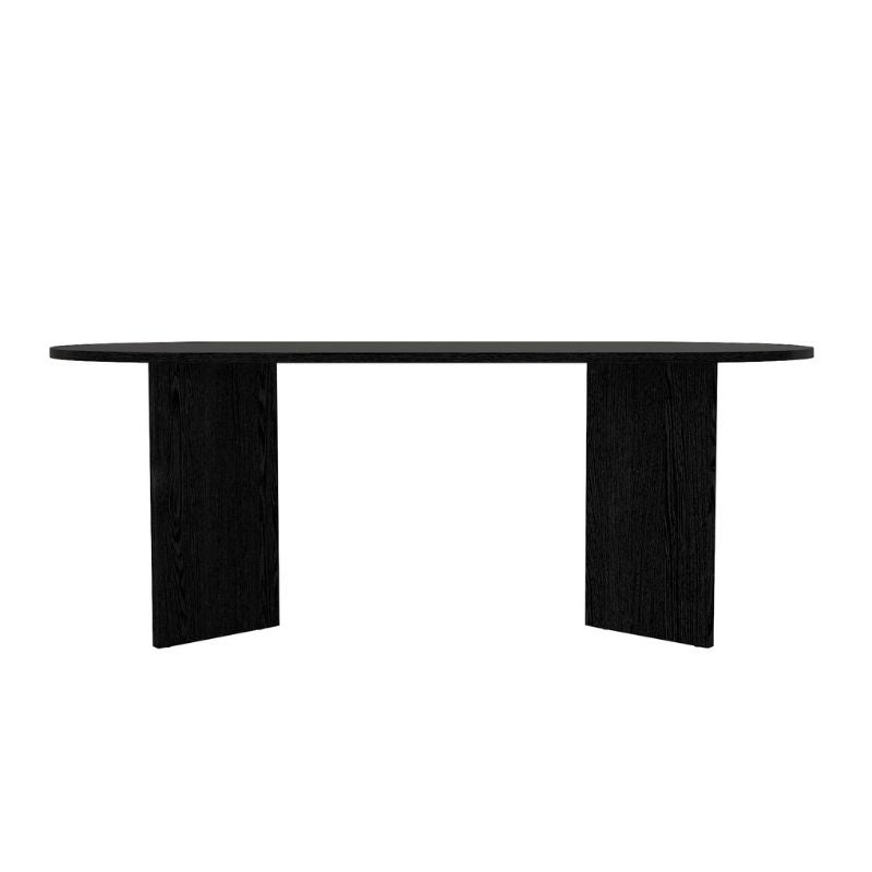 Τραπέζι Cortado Megapap χρώμα sencron black 200x90x74εκ. - Hippiehome.gr