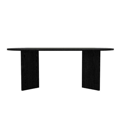 Τραπέζι Cortado Megapap χρώμα sencron black 200x90x74εκ. - Hippiehome.gr