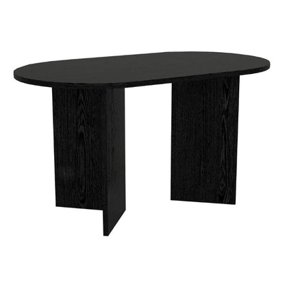 Τραπέζι Cortado Megapap χρώμα sencron black 138x80x75εκ. - Hippiehome.gr