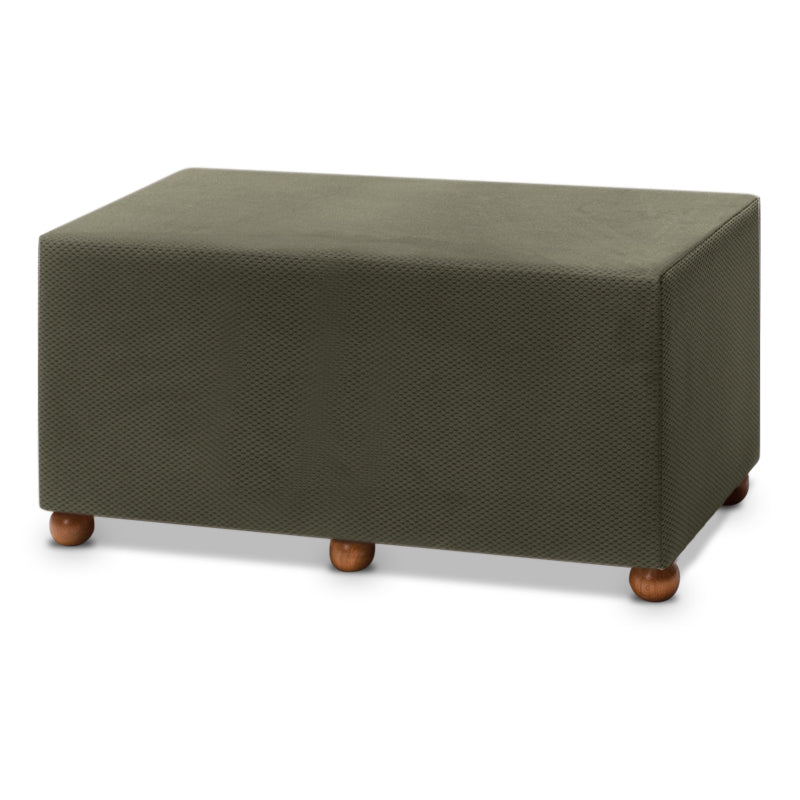 Genma Megapap stool fabric color green 80x40x40cm.