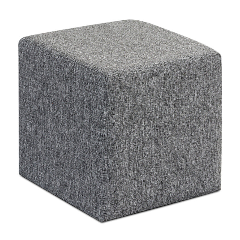 Kare Megapap stool fabric color gray 40x40x40cm.