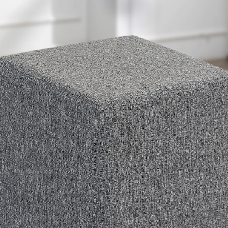 Kare Megapap stool fabric color gray 40x40x40cm.