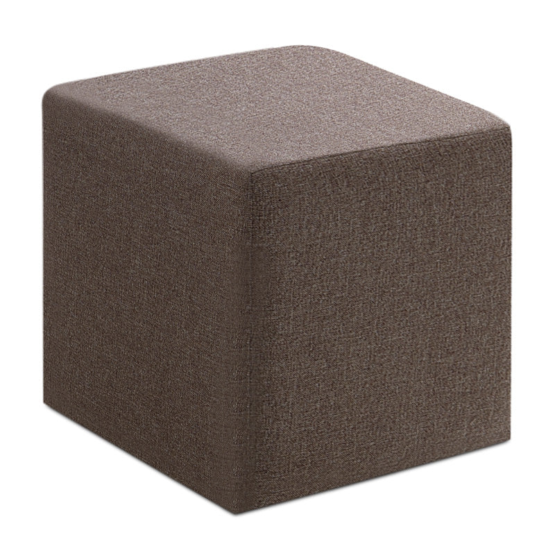 Kare Megapap stool fabric color brown 40x40x40cm.