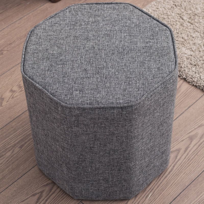 Hexa Megapap stool fabric color gray 40x40x42cm.