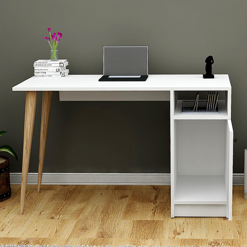 Desk Mentor Megapap color white 120x45x73cm.