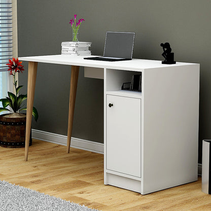 Desk Mentor Megapap color white 120x45x73cm.