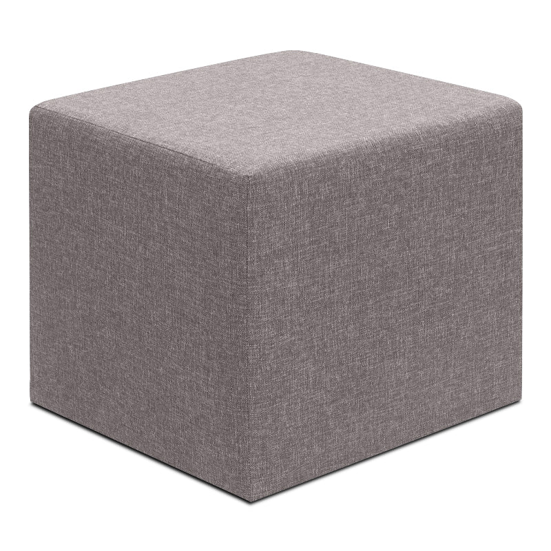Σκαμπώ Linda Megapap υφασμάτινο χρώμα καφέ 40x40x40εκ. - Hippiehome.gr