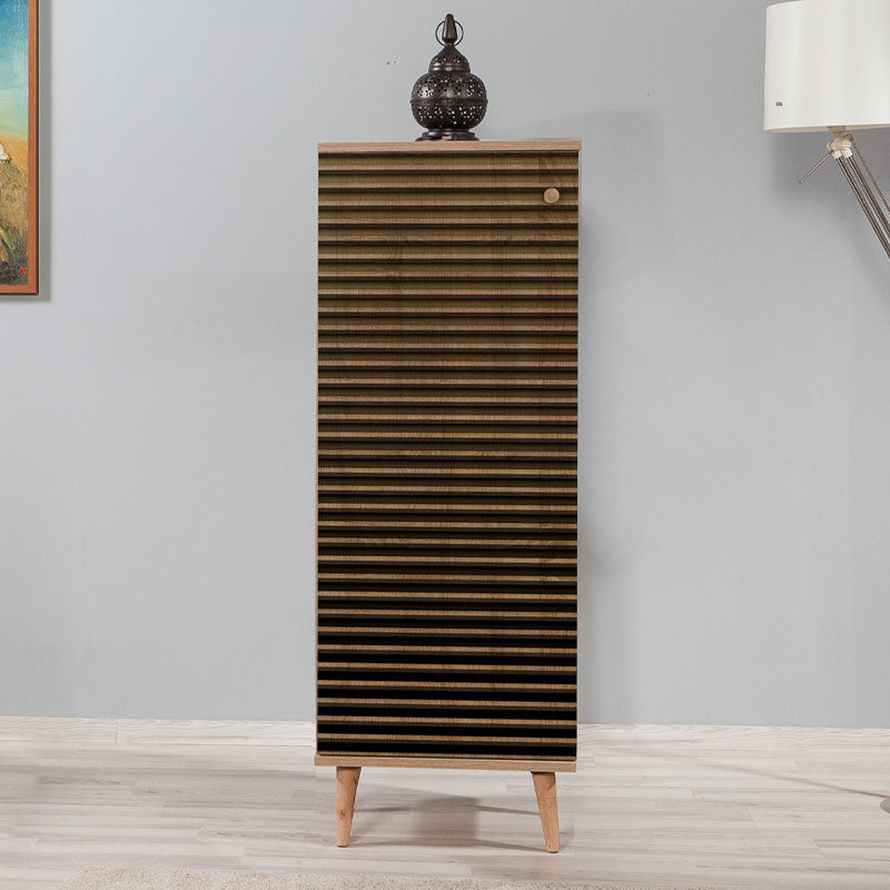Παπουτσοθήκη - ντουλάπι Soho Megapap χρώμα sonoma 50x38x135εκ. - Hippiehome.gr
